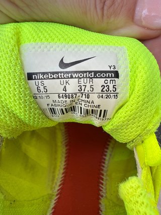 Zapatillas Nike Tenis Verde Neón