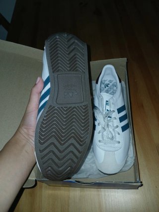 Zapatillas Adidas Blancas y Verdes Nuevas