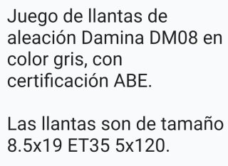 Llantas  19