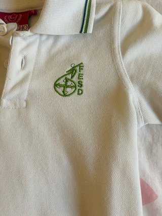 Camiseta Polo FESD Blanca