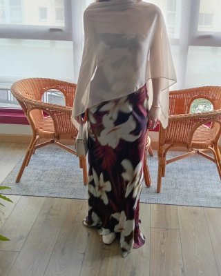 Vestido estampado floral