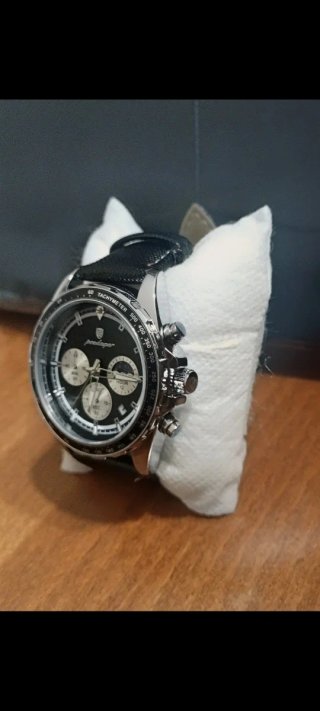 Orologio Uomo Regent Cronografo Quadrante Nero
