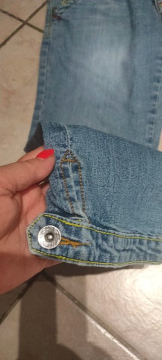Jeans capri Pinky Vintage donna taglia M