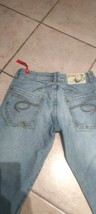 Jeans capri Pinky Vintage donna taglia M