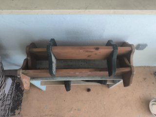 3 Estanterías de madera rústica