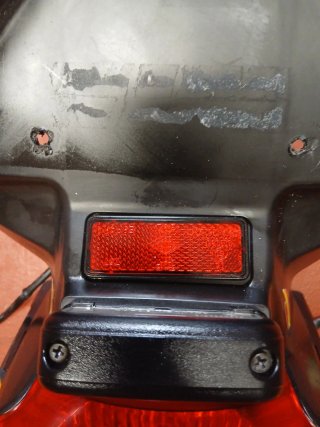 Portamatrículas Honda CBF 600S 2006