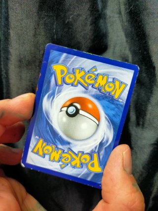 Carta Pokémon Houndoom pintada a mano
