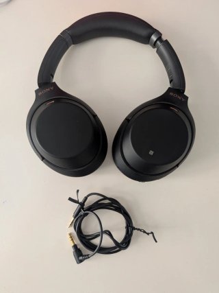 Sony WH-1000XM3 Auriculares Negro/Oro