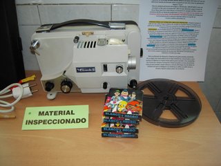 Proyector Cine 8mm + Super8 Revisado y Funcionando