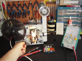 Proyector Cine 8mm + Super8 Revisado y Funcionando