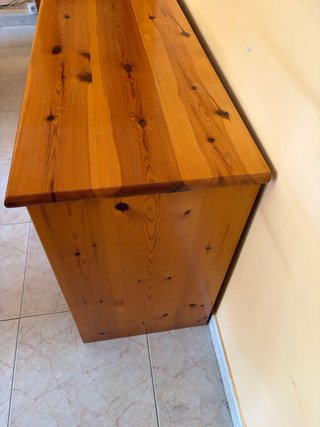 Cómoda de pino macizo