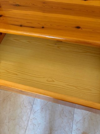 Cómoda de pino macizo