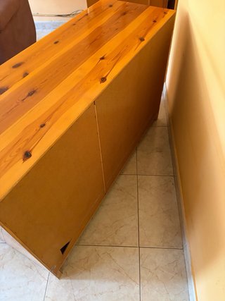 Cómoda de pino macizo
