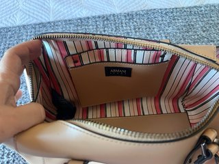 Bolso Armani Jeans Beige Mujer