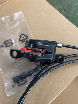 Freno trasero hidráulico bicicleta