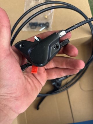 Freno trasero hidráulico bicicleta