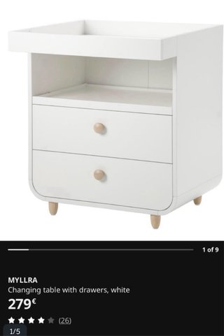 Cambiador Myllra IKEA