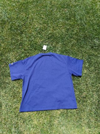 Camiseta azul talla M 100% algodón