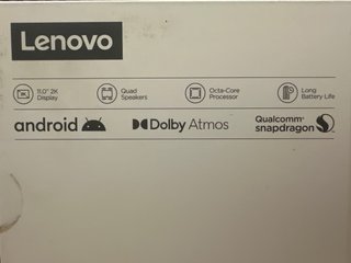 Tablet Lenovo Tab P11 Negra/Gris