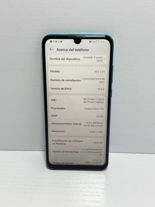Huawei P Smart 2019 - 64GB Azul