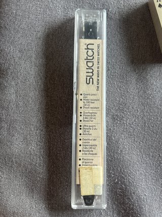 Swatch GK402 BLACK LINE 1992 Vintage