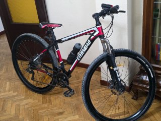 Bicicleta Eternidad MTB Negra/Roja