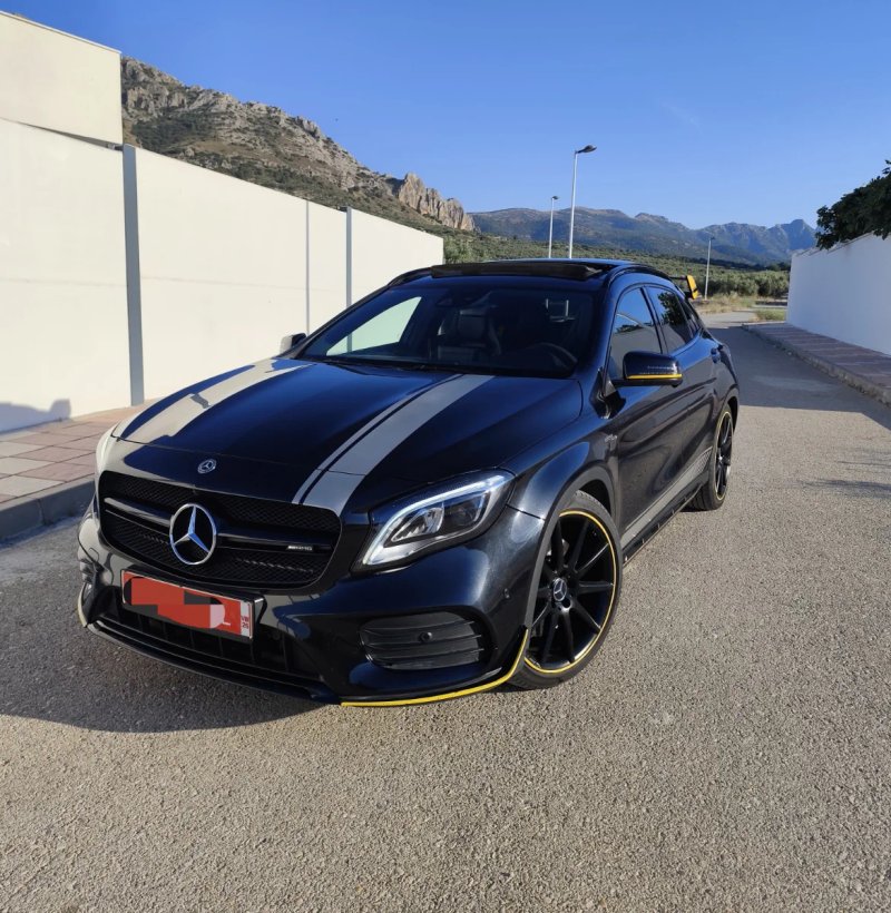 mercedes GLA 45 AMG 2018 381cv yelow night - foto 1