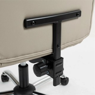 Silla de oficina ergonómica con reposapiés