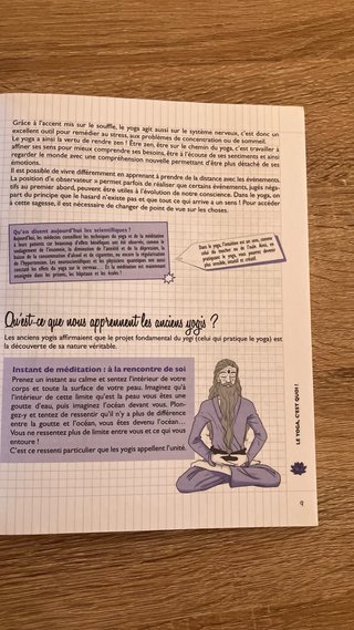 Mon cahier yoga - EN FRANCES
