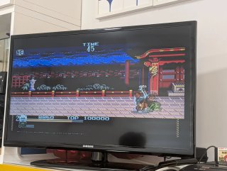 Sega Mega Drive 2 + 3 juegos + cable euroconector