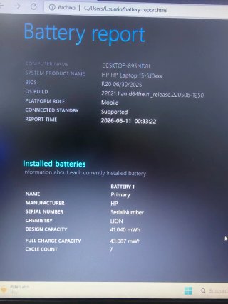 Portátil HP 15-fd0116np como nuevo