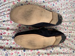 Mocasines náuticos Zara azul marino