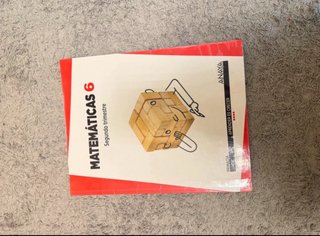Matemáticas, 6 Primaria Aprender es crecer