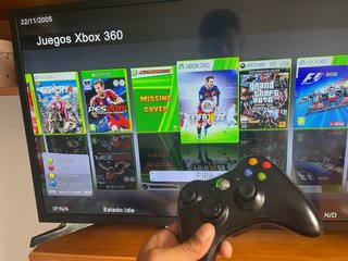 Xbox 360 Slim 250GB + Controller + Giochi + Scatola