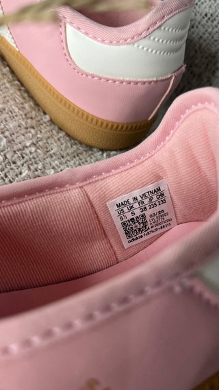 Adidas Samba Jane Talla 38 Rosa