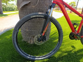Bicicleta Merida Big Nine 40 Roja