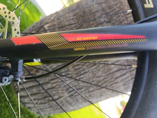 Bicicleta Merida Big Nine 40 Roja