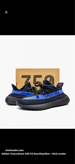 Adidas Yeezy Boost 350 V2 Dazzling Blue