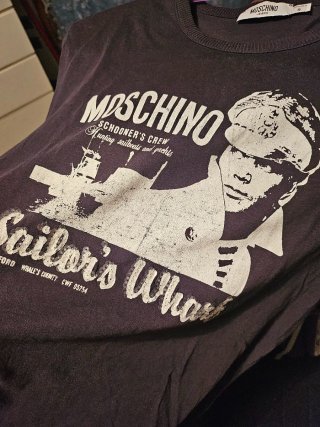 T-shirt Moschino uomo Soldier's Word