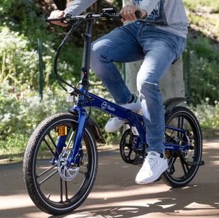 Bicicleta Eléctrica Plegable Youin Marbella Azul