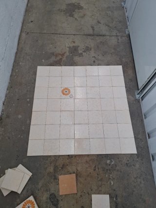 Baldosas de cerámica para cocina o baño 6€al 105cm