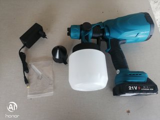Pistola pulverizadora pintura 21V