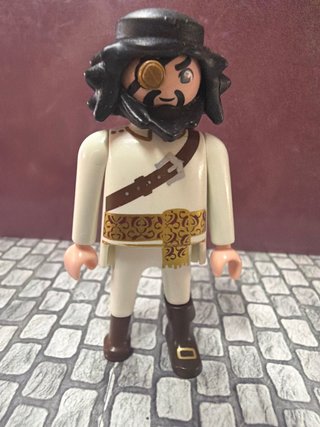 Playmobil Pirata con parche y sombrero