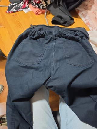 Pantalón premamá azul marino