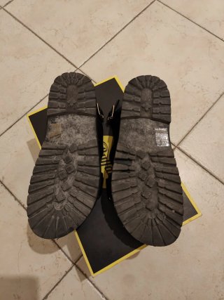 Sandali Buffalo Pelle Nera Tg 38