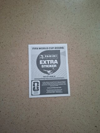 Carta Panini Extra Sticker Valverde Morado