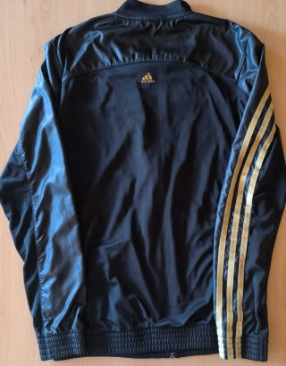 Chaqueta Adidas Negra y Dorada Talla S