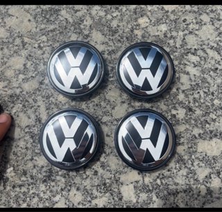 Tapabujes Volkswagen Originales 65mm Nuevos