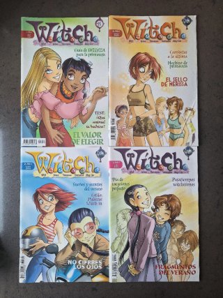 GRAN COLECCIÓN REVISTAS W.I.T.C.H.