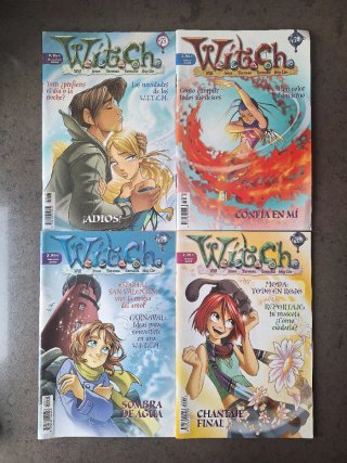 GRAN COLECCIÓN REVISTAS W.I.T.C.H.